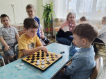 Шашечный турнир среди воспитанников 