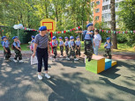 Военно - патриотическое мероприятие "Голубые береты" 