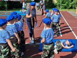 Военно - патриотическое мероприятие "Голубые береты" 