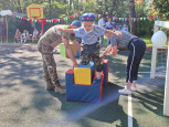 Военно - патриотическое мероприятие "Голубые береты" 