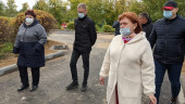 Приёмка работ по асфальтированию территории дошкольных учреждений