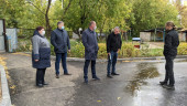 Приёмка работ по асфальтированию территории дошкольных учреждений
