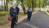 Приёмка работ по асфальтированию территории дошкольных учреждений