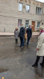 Приёмка работ по асфальтированию территории дошкольных учреждений