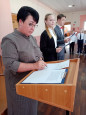 В школе №5 и школе №10 состоялось открытие первичного отделения Российского движения детей и молодежи «Движение первых».