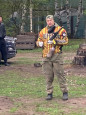 Военно-патриотические соревнования среди юнармейских отрядов по пейнтболу