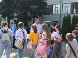 Экскурсия на пригородном поезде  "Орлан"
