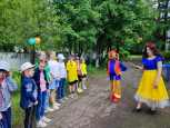 Развлекательная программа с Белоснежкой и Гномом «Шиворот навыворот»