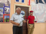 Открытие мемориального стенда в МБОУ школе №1