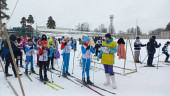 Лыжные гонки среди школьников