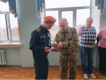 Открытию Уголка героя