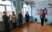 Открытию Уголка героя