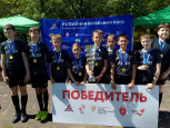 Областные финальные игры по бесконтактному регби