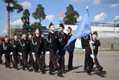 Смотр строя и песни «На знамя Победы равняем шаг!»