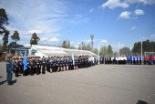 Смотр строя и песни «На знамя Победы равняем шаг!»