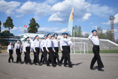 Смотр строя и песни «На знамя Победы равняем шаг!»