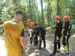 Туристские соревнования среди школьников