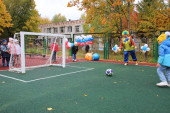 В детских садах №2, 17 и 50 открылись современные спортивные площадки