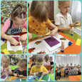 Аппликация «Домики»