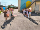 Один за всех и все за одного!»:  или как наши подготовишки отметили День флага РФ.