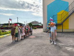 Один за всех и все за одного!»:  или как наши подготовишки отметили День флага РФ.