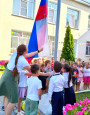 Белый, синий, красный: день гордости в детском саду!