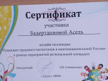 Достижения моих воспитанников