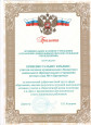 Наличие отмеченных профессиональных достижений