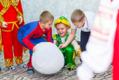 Марфушенька - душенька в гостях на новогоднем утреннике
