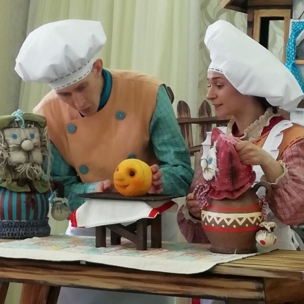 В гостях театр "Петрушка"