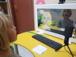 Индивидуальное занятие с использованием тренажера "Зазеркалье"