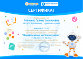 Победа во Всероссийской олимпиаде "Марафон юных интеллектуалов"