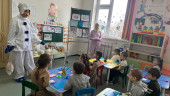 Открытое занятие в средней группе "Ромашки"