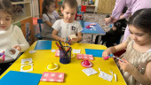 Открытое занятие в средней группе "Ромашки"