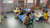 Открытое занятие в средней группе "Ромашки"
