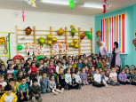 Музыкальное развлечение "Космонавтики в гостях у Лунтика".
