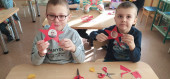 Стенгазета "23 февраля — праздник очень важный, поздравляю я тебя, папа мой отважный!"
