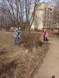 Субботник в детском саду