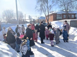 В детском саду проведена плановая эвакуация с участием сотрудников МЧС