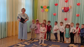 Воспитанники нашего детского сада поздравили своих мам с праздником