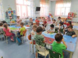 "Грибное лукошко" аппликация в средней группе