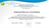 Транслирование опыта практических результатов профессиональной деятельности 