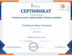 Готовимся к школе с серией пособий "Совушкин портфель"