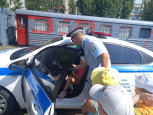 "Урок безопасности" с инспектором по пропаганде БДД ОГИБДД