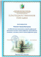 Грамоты за профессиональные достижения