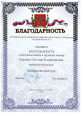 Наличие отмеченных профессиональных достижений 