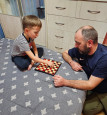Подготовка к шашечному турниру