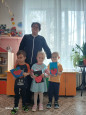 Аппликация Яблочко с листочком 
