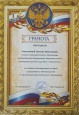 Наличие отмеченных профессиональных достижений 