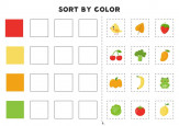 Sort by colour 